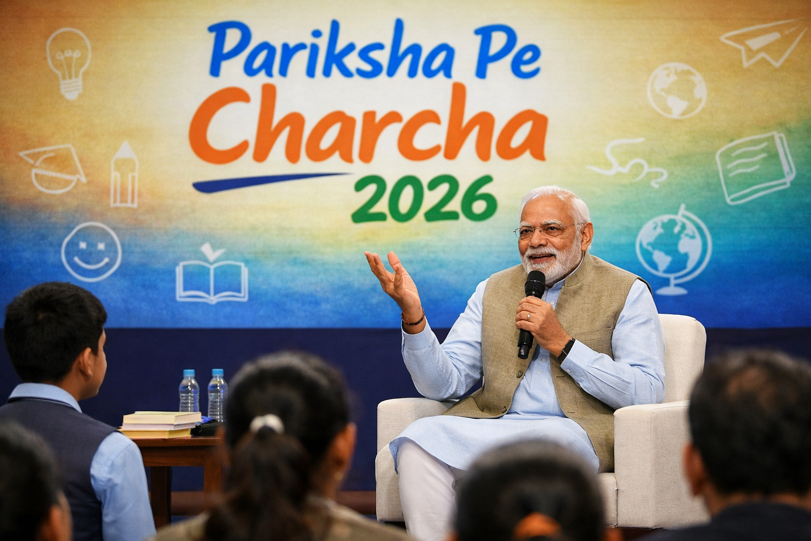 PM Modi at Pariksha Pe Charcha 2026: Key Advice for Students, Parents and Teachers